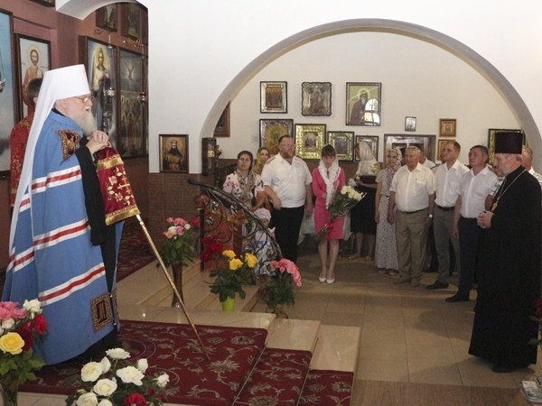 Посещение храма митрополитом Екатеринодарским и Кубанским!